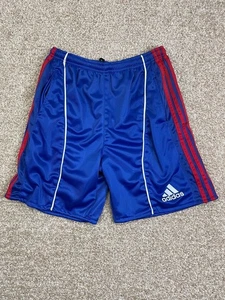 Pantaloncini Adidas vintage blu vintage uomo taglia XL calcio - Foto 1 di 7