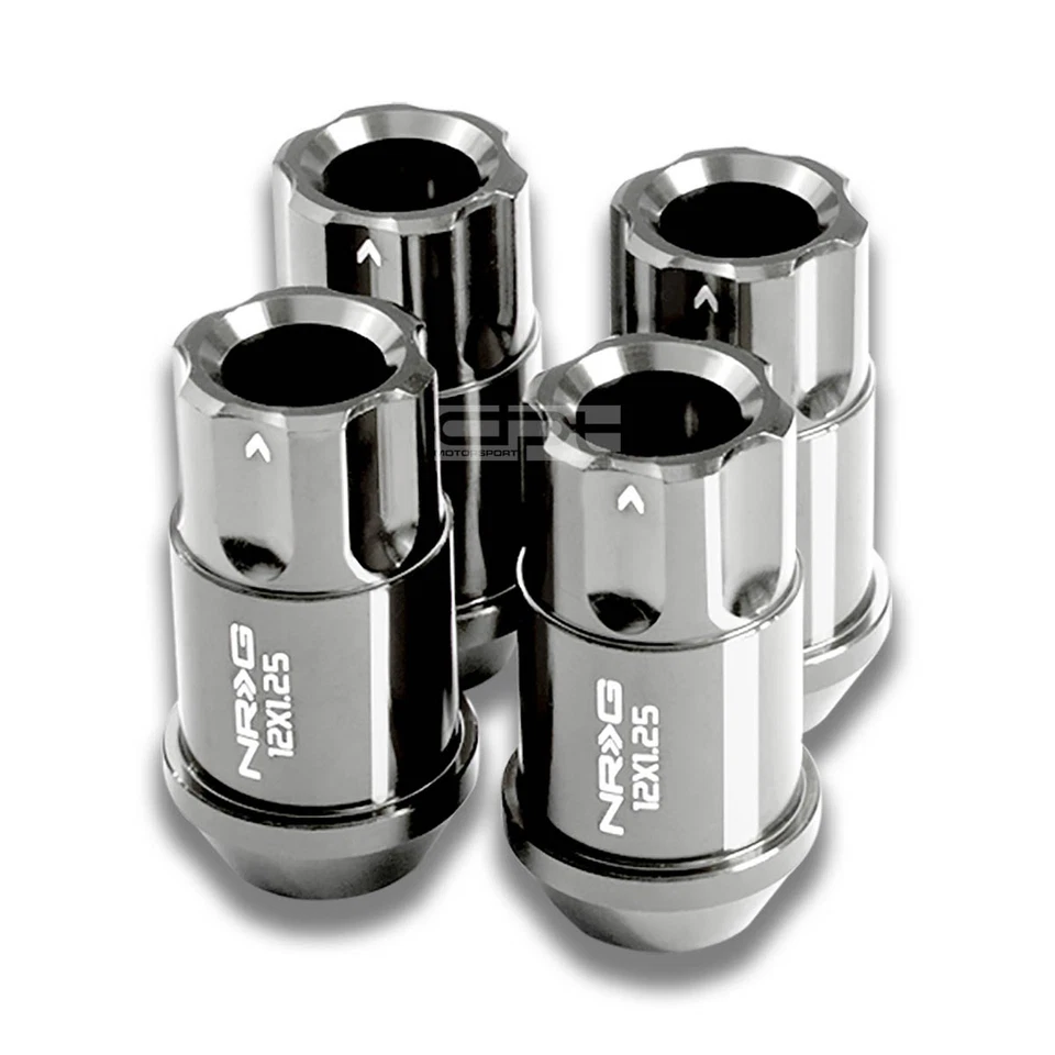 Ajuste Subaru Impreza/Nissan 240Sx Cromo 4 X Nrg M12X1.25 1.75"L Tuerca Bloqueo Foto 1 de 1