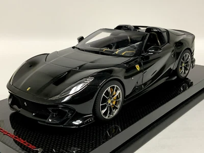 1/18 MR Collection Ferrari 812 Competizione A spider in Black on Carbon in stock - Image 1 of 4