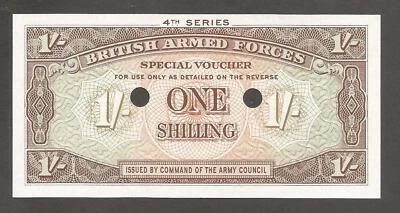 United Kingdom 1 Shilling N.D. (1962); UNC; P-M32b; Armed Forces; 4th series - Image 1 of 2