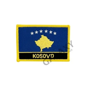 Kosovo Patch / Kosovo Flag / Iron On - Picture 1 of 1