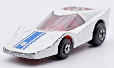 Matchbox Superfast # 35 bianco Fandango. 6 etichette. Inghilterra Lesney - Immagine 1 di 4
