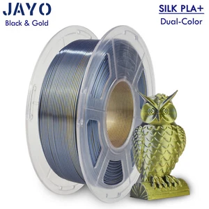 JAYO Dual-Color Black & Gold SILK PLA+ 1.1kg 1.75mm 3D Printer Filament Shiny - Picture 1 of 10