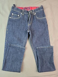 Levi Strauss denim jeans boys size 12R Slim Fit - Picture 1 of 3