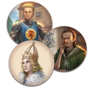 Das Schwarze Eye (DSA 5) - Set pennarelli acrilici - Era dell'Imperatore d'Oro - Foto 1 di 1
