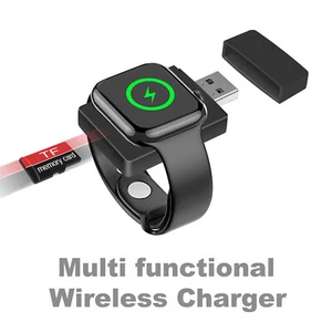 Watch Wireless Charger With TF Card Reading Port For Apple Watch Ultra2 S9 S8 S7 - Picture 1 of 16