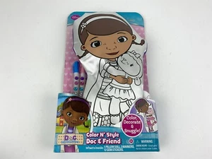 Disney Doc McStuffins Color N' Style Doc & Friend - Kuschelkissen Plüschpuppe - Bild 1 von 4