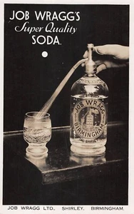 CPA PUBLICITE / ALCOOL / JOB WRAGG'S / SUPER QUALITY SODA / SHIRLEY BIRMINGHAM - Picture 1 of 1