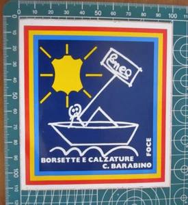 Calzature Barabino vintage  ADESIVO STICKER  NEW ORIGINAL - Bild 1 von 2