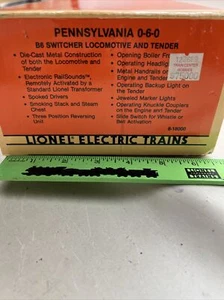 Lionel 6-18000 Pennsylvania 0-6-0 B6 switcher locomotive and tender - Picture 1 of 5
