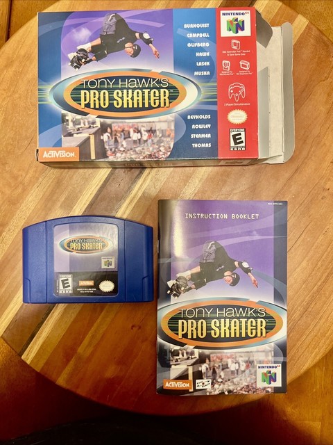 N64 Game Rental: Tony Hawk's Pro Skater 2 – 1up Video Game Rentals