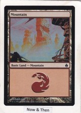 Magic: MTG: Premium Deck Series: Fire & Lightning: Mountain 31/34