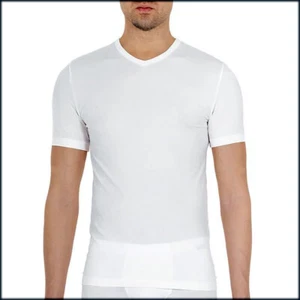 2 Camiseta Hombre C&C Manga Corta Cuello de Pico de Microfibra Elástica - Hunk - Imagen 1 de 4