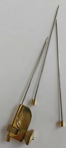 LG FLY TYING VICE " BRASS TUBE FLY ADAPTER " with 3 pins - Picture 1 of 3
