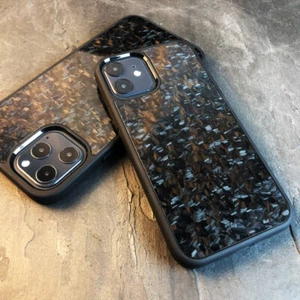 Funda de teléfono compuesta forjada de fibra de carbono para iPhone 13 14 15 16Pro Max Plu - Imagen 1 de 12