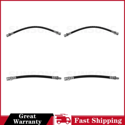 4x Manguera hidráulica de freno Sunsong para Volkswagen Super Beetle 1971 1972 1973 Foto 1 de 4