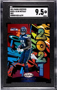 2021 Panini Certified #2021-10 DK Metcalf 2021 Mirror Red /99 - Bild 1 von 2
