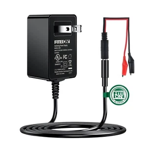 UL 5ft 12V CHARGER for SEALED LEAD ACID BATTERY 5AH 7AH 10AH 12AH 18AH 20AH 50 - Picture 1 of 7