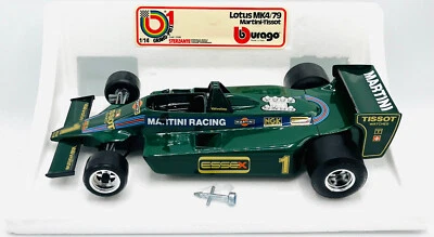 EBOND Modellino F1 Lotus MK4/79 - Martini Tissot - 1978 - Bburago - 1:14 - 0411 - Immagine 1 di 2