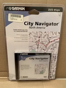 Garmin 2006 City Navigator Map North America Canada & Puerto Rico - Picture 1 of 2