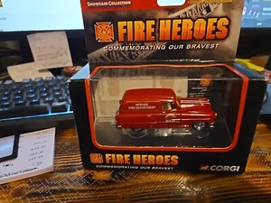 Corgi Fire Heroes Showcse 1953 Pontiac Van Newark F.D. - Picture 1 of 3