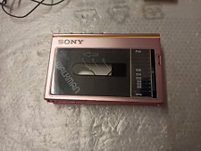 Sony Walkman WM-F20 1985 rosa