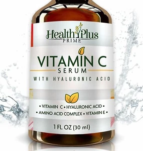 Anti-Aging Vitamin C Serum for Face with Hyaluronic Acid 1 oz - Picture 1 of 9