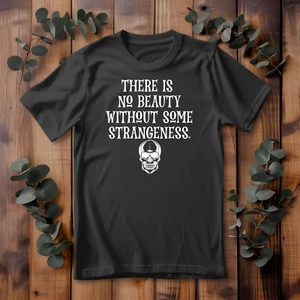 BEAUTY in STRANGENESS - Unisex T-Shirt - Goth Apparel -Punk/Alt/Emo/Grunge Shirt - Picture 1 of 10