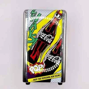 Dispensador de servilletas pop Coca-Cola mesa arte pop - Imagen 1 de 4