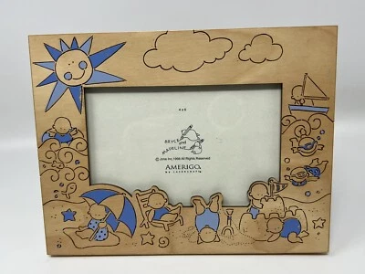 Marco de fotos Amerigo Lasercraft Bryce and Madeline 4 x 6 Jone Inc 1998 Foto 1 de 4