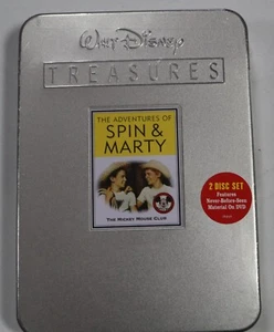 Disney Treasures Tin -THE ADVENTURES OF SPIN & MARTY -THE MICKEY MOUSE CLUB - Picture 1 of 2