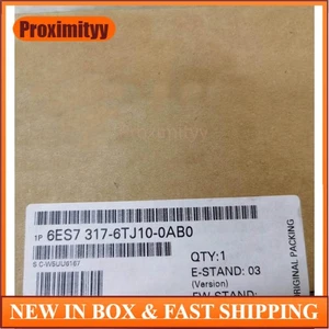 6ES7 317-6TJ10-0AB0 SIEMENS 6ES7317-6TJ10-0AB0 nuovo con scatola spedizione celere - Foto 1 di 3