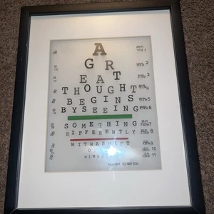 ARTE IN PLEXIGLASS ACRILICO DI SUCHTA CON CITAZIONE EINSTEIN OPTOMETRIA ARTE STRATIFICATA ARTE 3D - Foto 1 di 6
