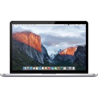 Apple Macbook Pro 2015 15"  i7 16GB RAM 512GB Thunderbolt Silber B-Ware - Bild 1 von 4