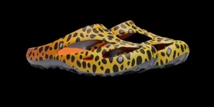 NIB Men’s Keen Shanti Arts THC Cheetah Rainbow Clog Slip On Sandals Size 12 New - Picture 1 of 6