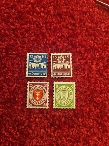 Sellos sueltos de Gdansk minr 267,268,269,273 nuevos  - Imagen 1 de 4