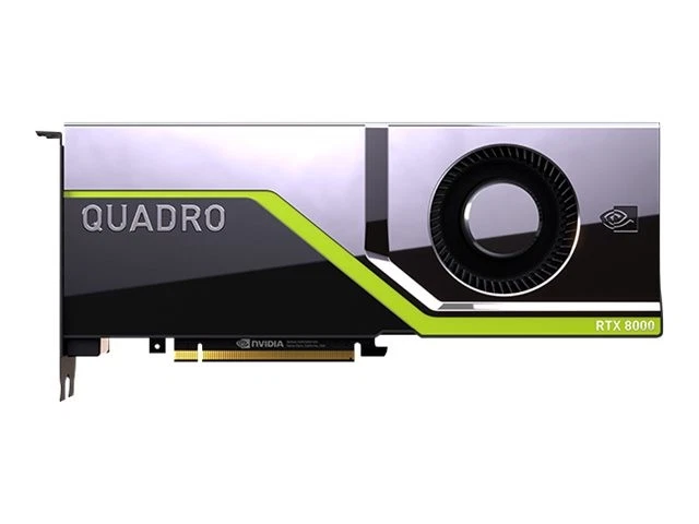 ^ NVIDIA Quadro RTX 8000 48GB GDDR6 PCIe Grafikkarte (900-5G150-2200-000) - Image 1 of 1