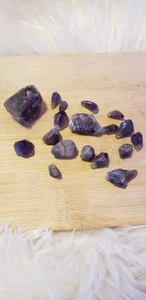 16 Pieces  Natural Crystal Quartz Amethyst Clusters. Small To 1" - Picture 1 of 8