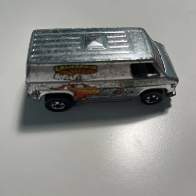 VTG 1974 Hot Wheels Blackwall California Cruisin Super Van Chrome Tampo Paint - Image 1 of 4