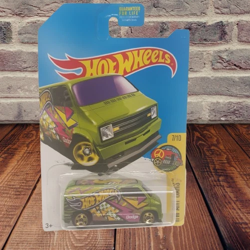 Dodge Van HW Hot Wheels escala 1:64 personalizado '77 coches artísticos juguete fundido a presión Foto 1 de 3