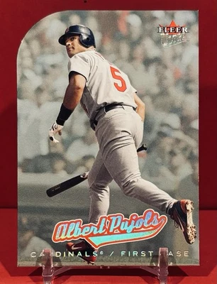 Albert Pujols Fleer Ultra 2005 *medallón de platino* #149 raro troquelado sin serie# Foto 1 de 3