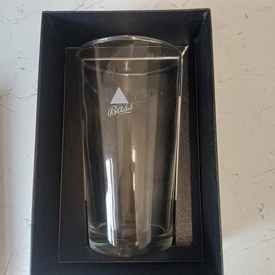 Vintage Bass Pint Straight Sided Ale Beer Glass  With Presentation Box. - Image 1 of 4
