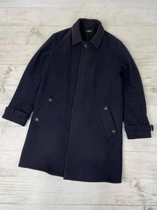Vintage A.P.C Wool Coat Men Size M Blue - Picture 1 of 22