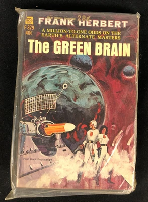 The Green Brain by Frank Herbert 1st Ace Paperback Edition - image 1 of 4