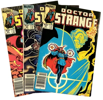 Marvel DOCTOR STRANGE (1983-84) #61 62 64 Newsstand Lot FN (6.0) Ships FREE! - Image 1 of 4