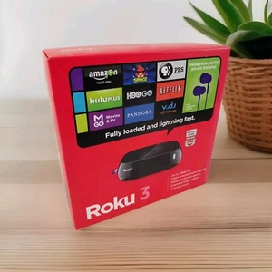 ROKU 3 Digital Media Streamer Model 4200R Remote Sealed New Old Stock - Picture 1 of 5