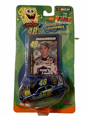 2003 RACING CHAMPIONS NASCAR - JIMMIE JOHNSON SPONGEBOB SQUAREPANTS - LOWE'S - Image 1 of 4