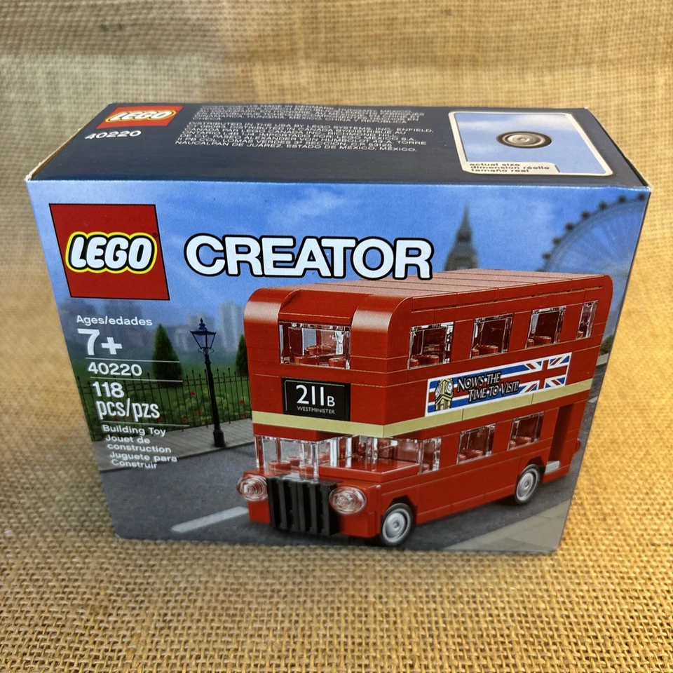 LEGO Creator (40220) Mini London Bus BRAND NEW SEALED IN BOX - Image 1 of 4