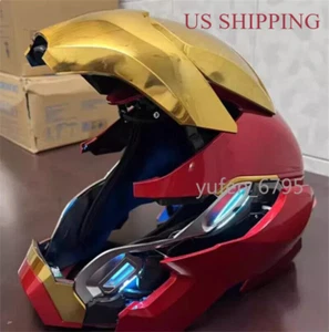 Friday Iron Man Mk50 Casco 1/1 Usable COS Control Remoto Táctil Control por Voz Regalo NUEVO - Imagen 1 de 7