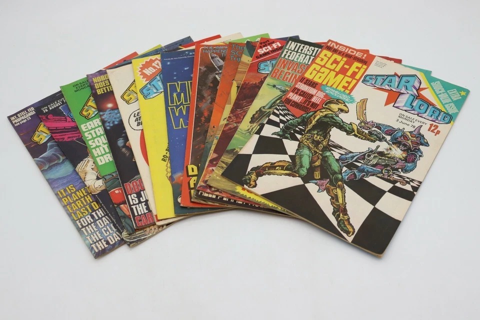Star Lord 1978 #4,6,7,8,9,10,11,12,13,14,15,16,17 Fleetway UK Strontium Dog VF+ - Image 1 of 3
